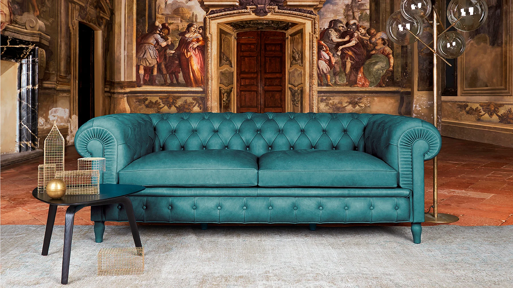 Tapizar sofá Chesterfield en Madrid. Tapicería