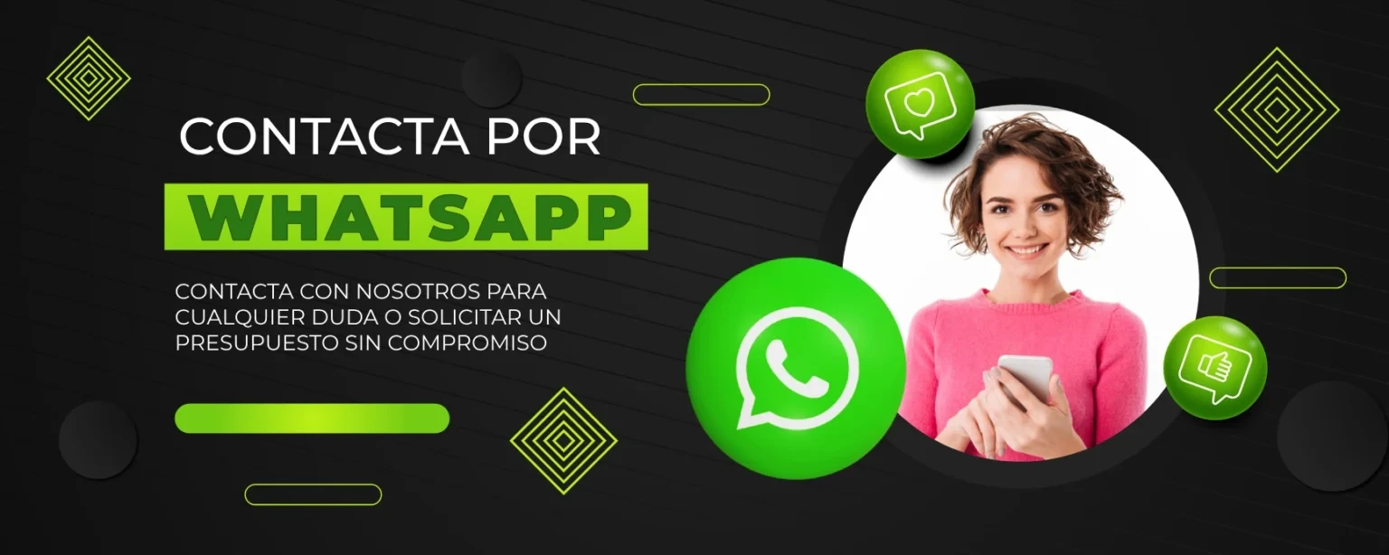 presupuesto GRATUITO por WhatsApp